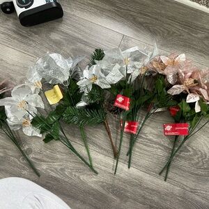 Fake Floral Pieces (9)